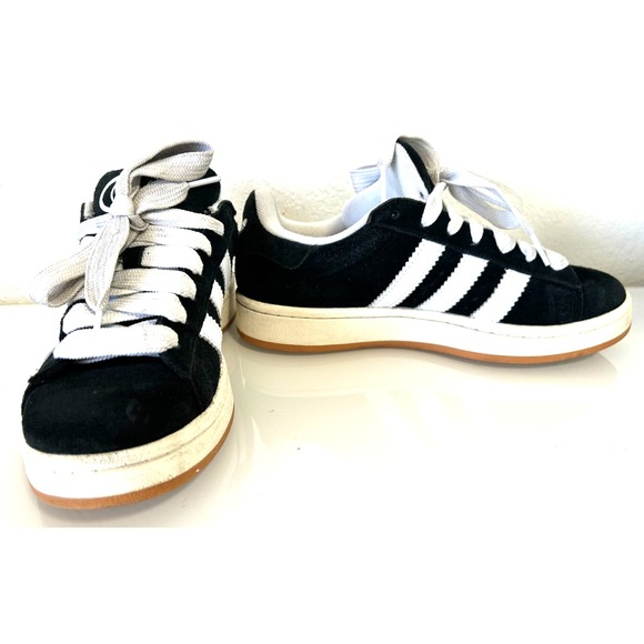 Adidas Originals Campus 00s Women's Shoes Size 6 US Black White Suede VGUC - Picture 8 of 11
